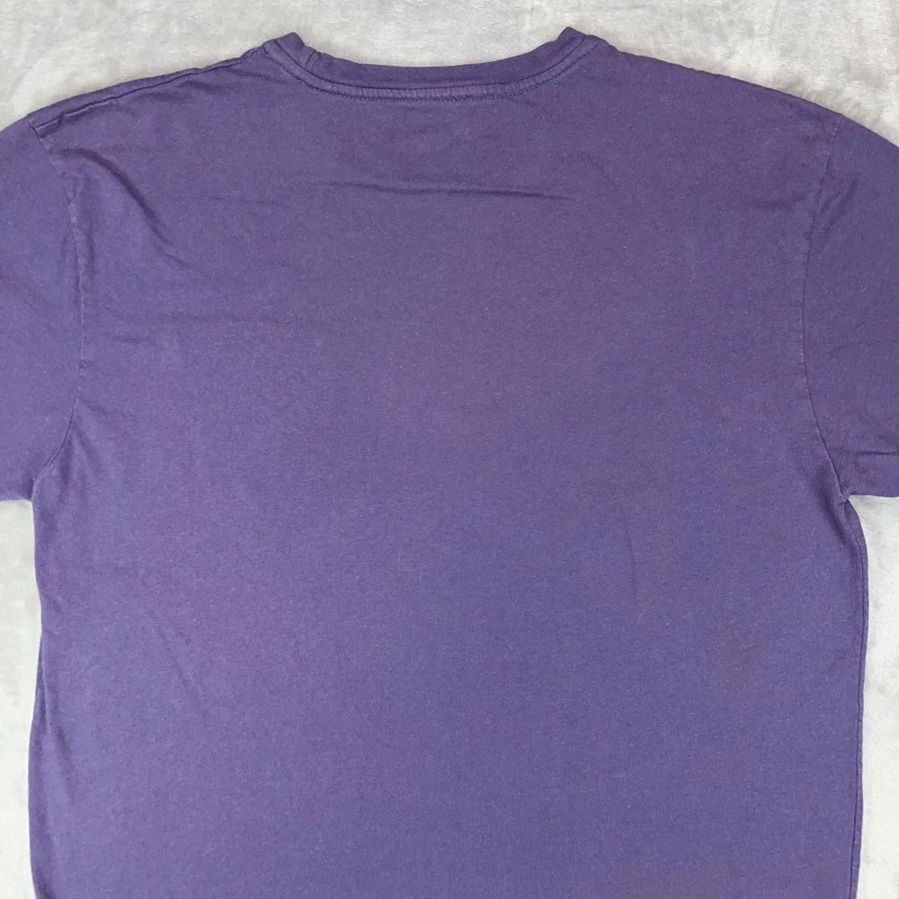 POLO‎ RALPH LAUREN T-Shirt Mens Small Purple Pocket Short Sleeve Preppy Pony Tee